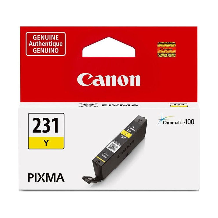 Canon CLI-231 Yellow Ink Tank (TS8820) — front view