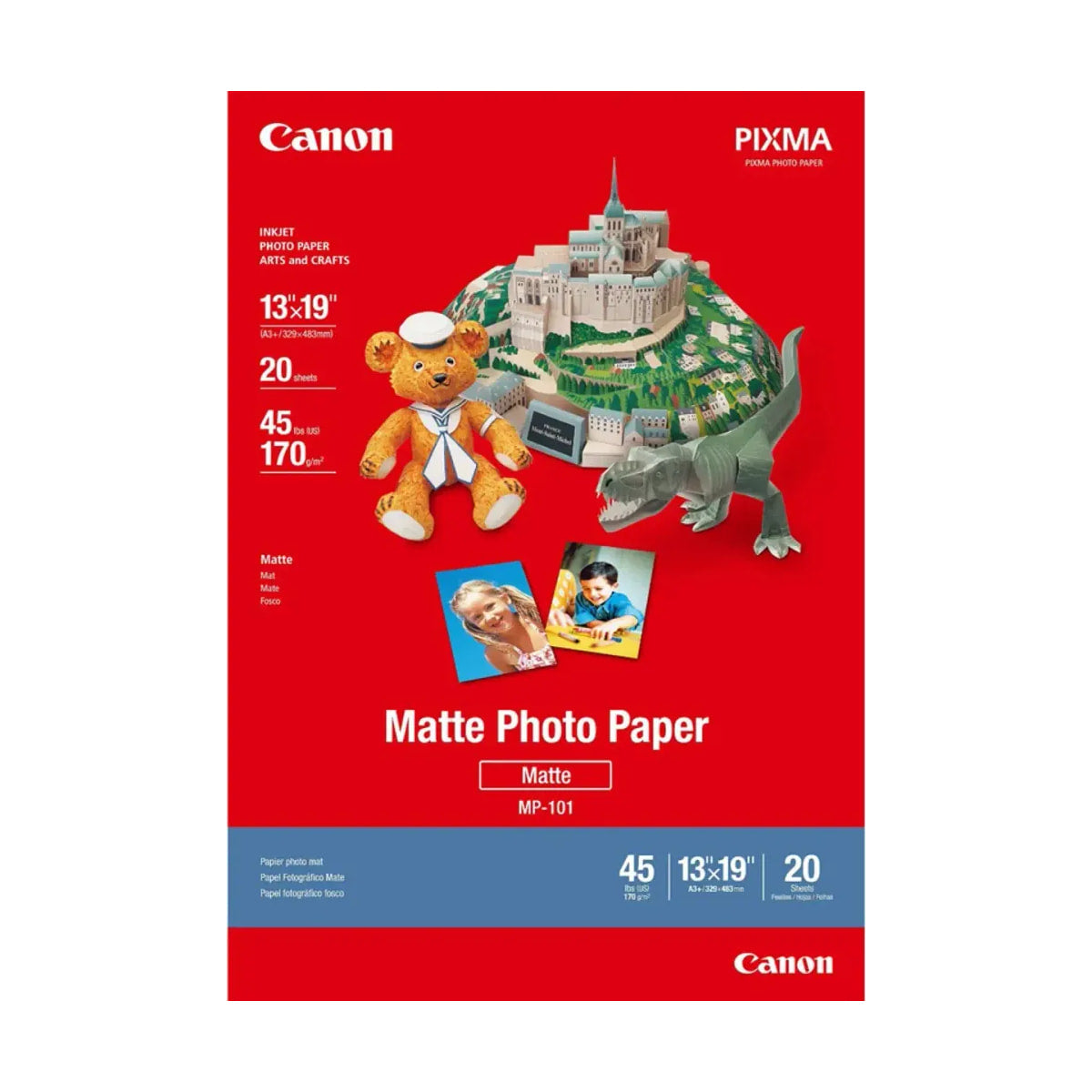 Canon Matte Photo Paper 13x19 (20) — front view