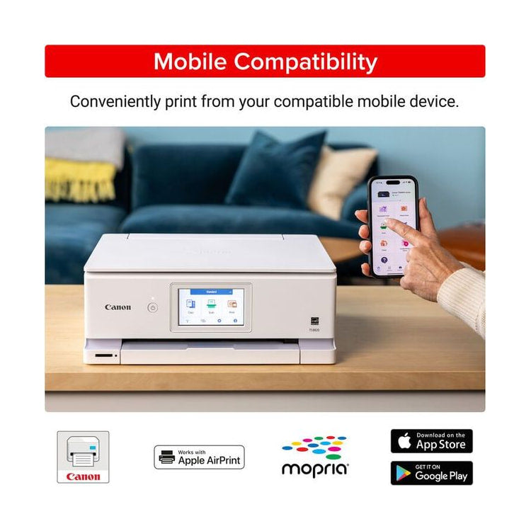 Canon PIXMA TS8820 Wireless Home All-In-One Printer — view 9 view