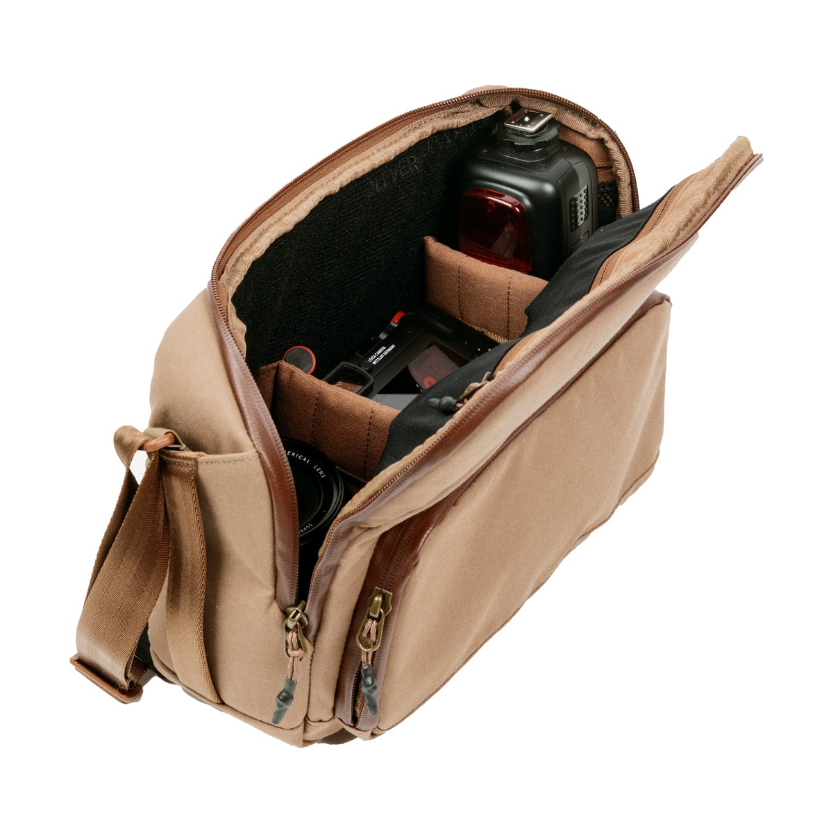 Clever Supply Camera Sling V2 Tan — view 5 view
