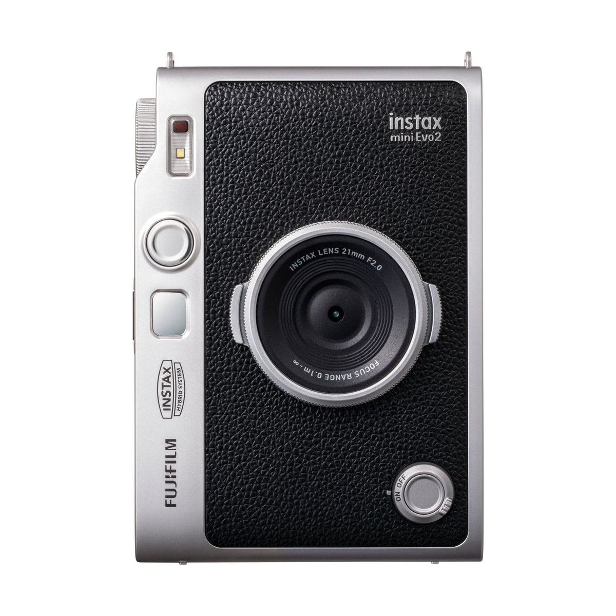 Fujifilm INSTAX Mini Evo 2 Hybrid Instant Film Camera — front view