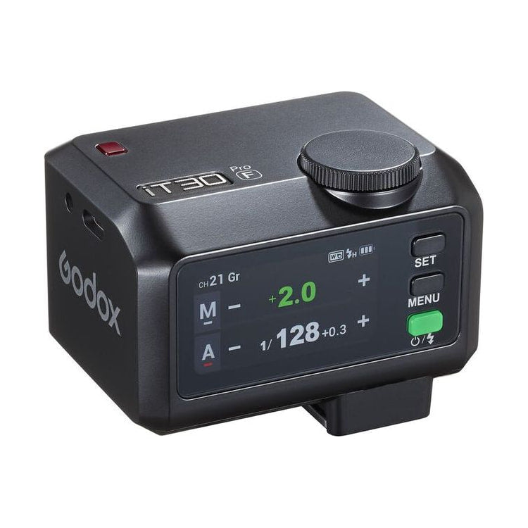 Godox IT30PRO TTL Mini Flash for Fuji - Black — view 5 view