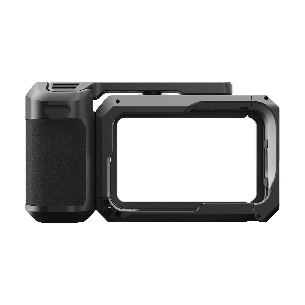 GoPro Point-and-Shoot Grip for Mission 1 — side view of the empty point and shoot grip view