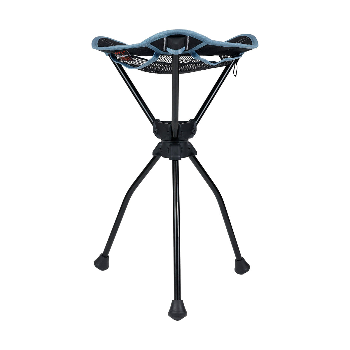 Grand Trunk Compass 360° Extra-Tall Swivel Stool (20", Black) — black stool front view view