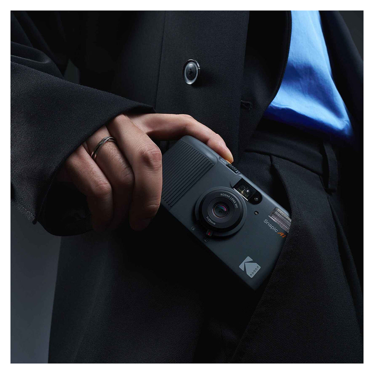 KODAK Snapic A1 35mm Film Camera (Rhino Grey)