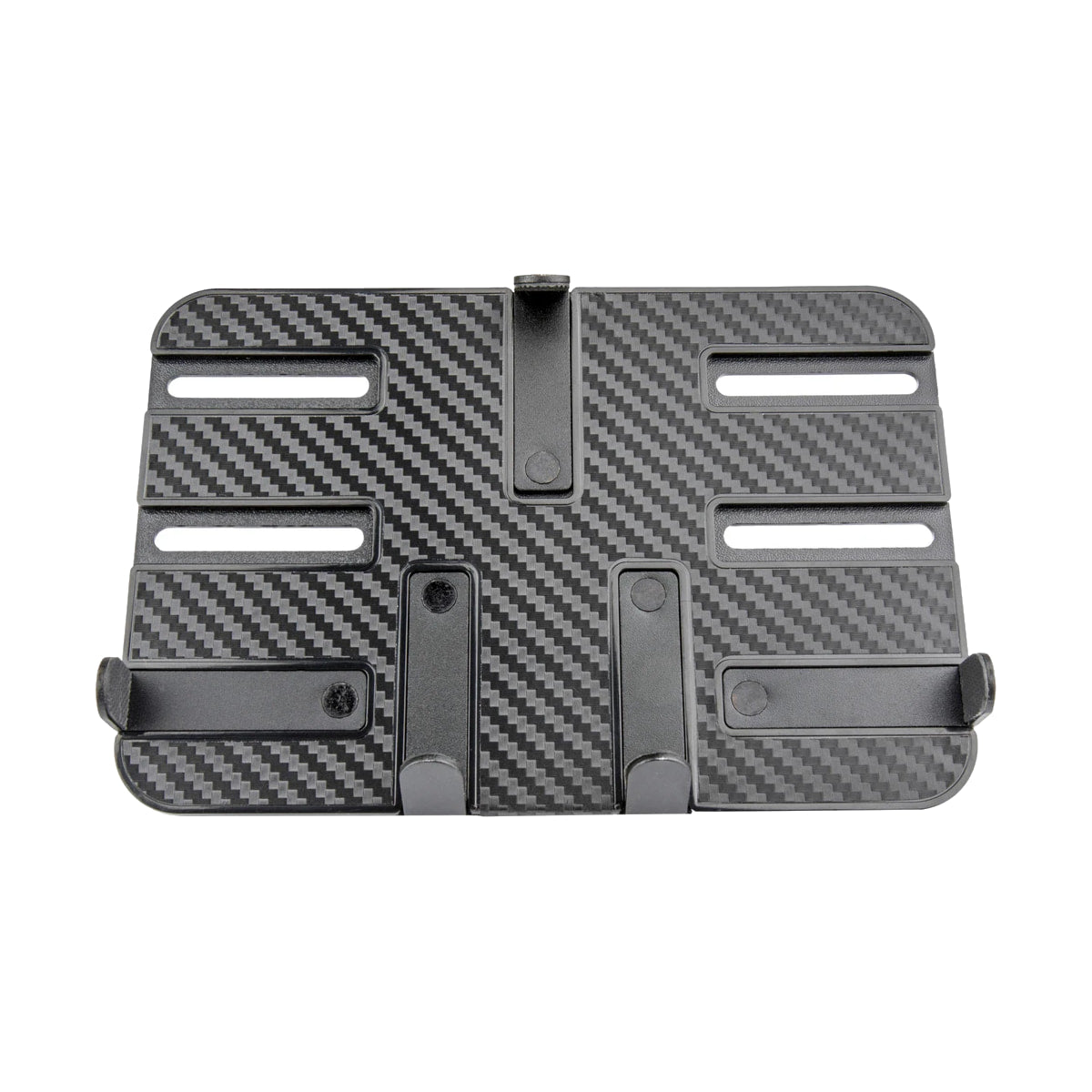 Kupo Super Knuckle Universal Tablet Holder — front view in compact configuration view