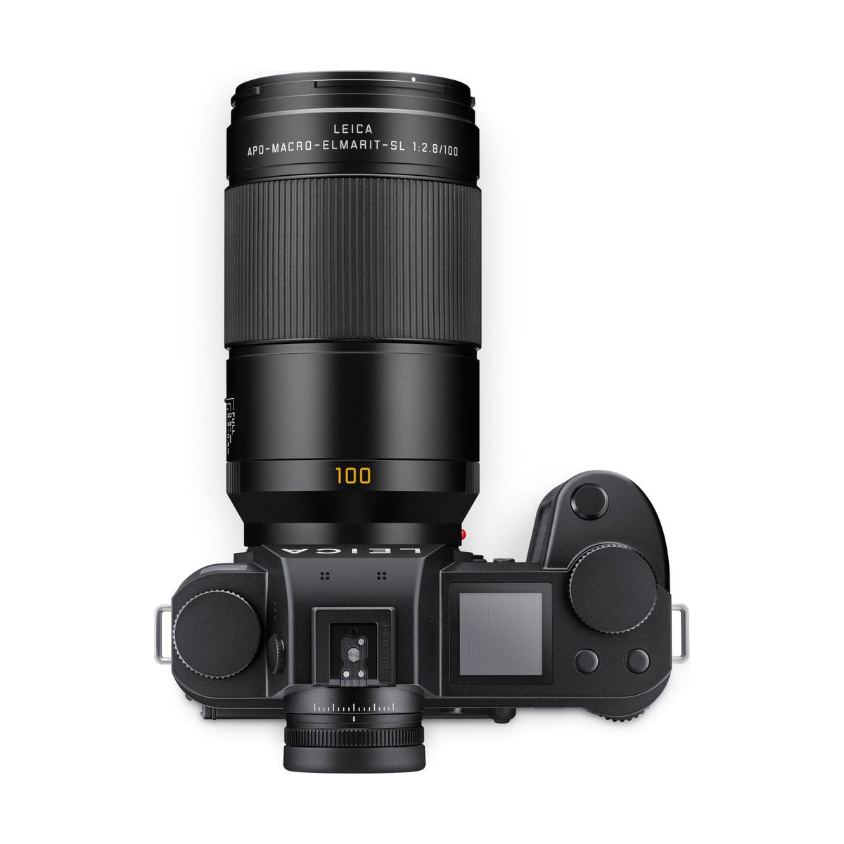 Leica APO-Macro-Elmarit-SL 100mm f/2.8 Lens — top view
