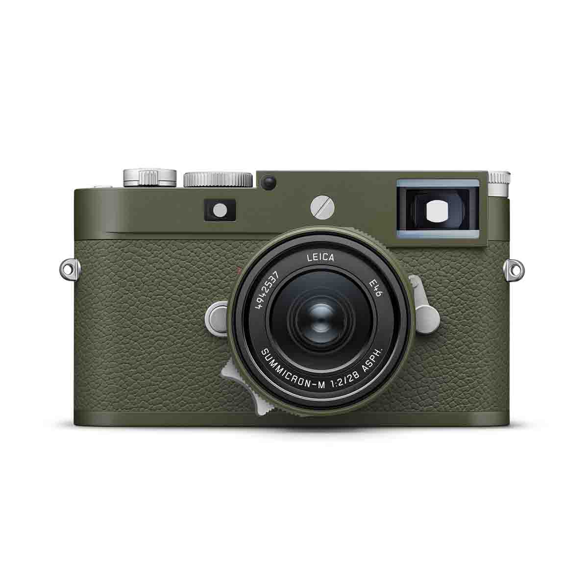 Leica 28mm f/2 Summicron-M ASPH Lens (Safari Green)