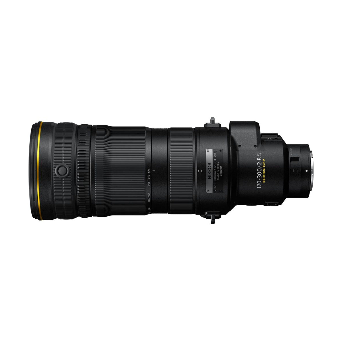 Nikon NIKKOR  Z 120-300mm f/2.8 TC VR S Lens — view 5 view