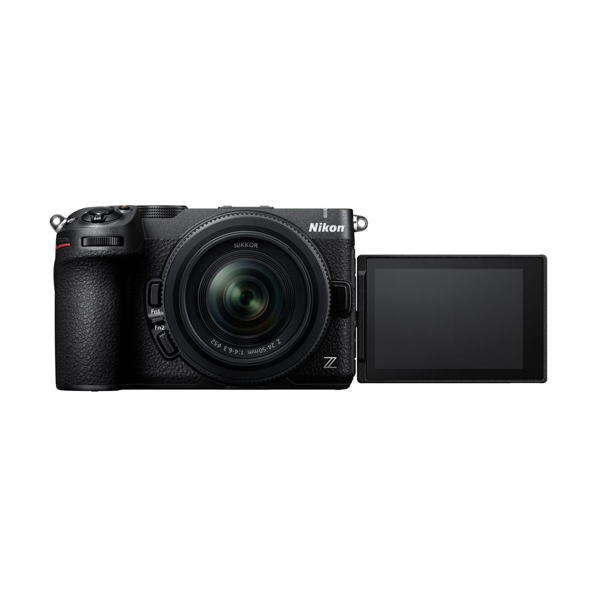 Nikon Z5 IIC Mirrorless Camera Body w/ NIKKOR Z 24-50mm f/4-6.3 VR Lens (Black) — side view