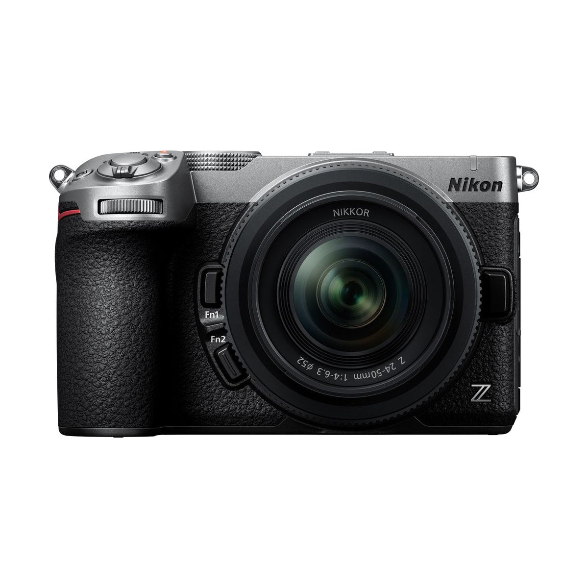 Nikon Z5 IIC Mirrorless Camera Body w/ NIKKOR Z 24-50mm f/4-6.3 VR Lens (Silver) — front view