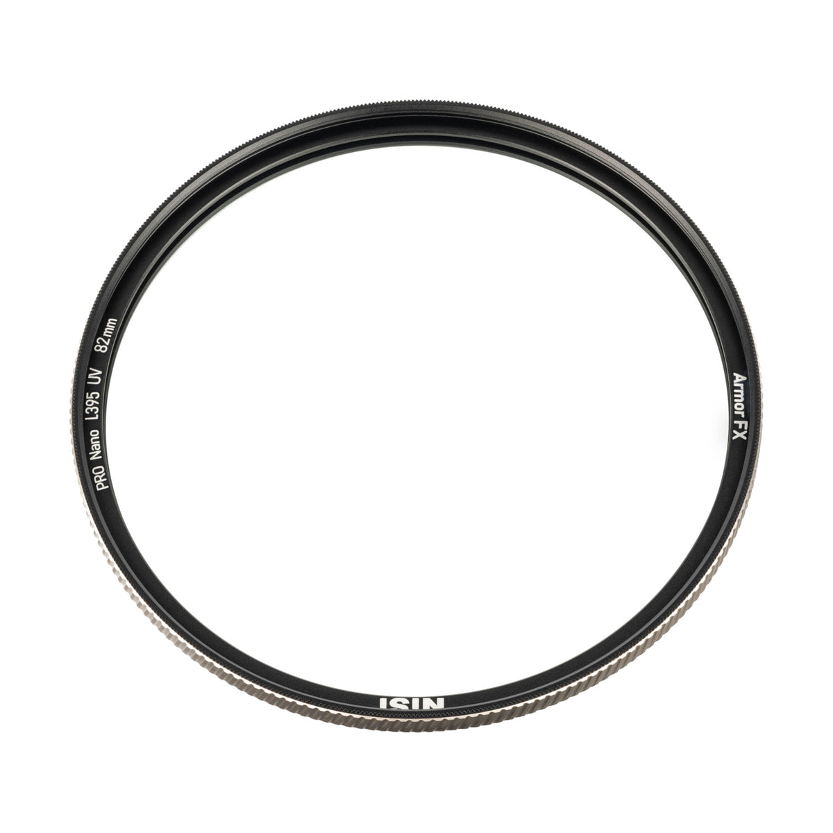 NiSi 77mm Armor FX PRO Nano L395 UV Protection Filter — armor fx rim detail view
