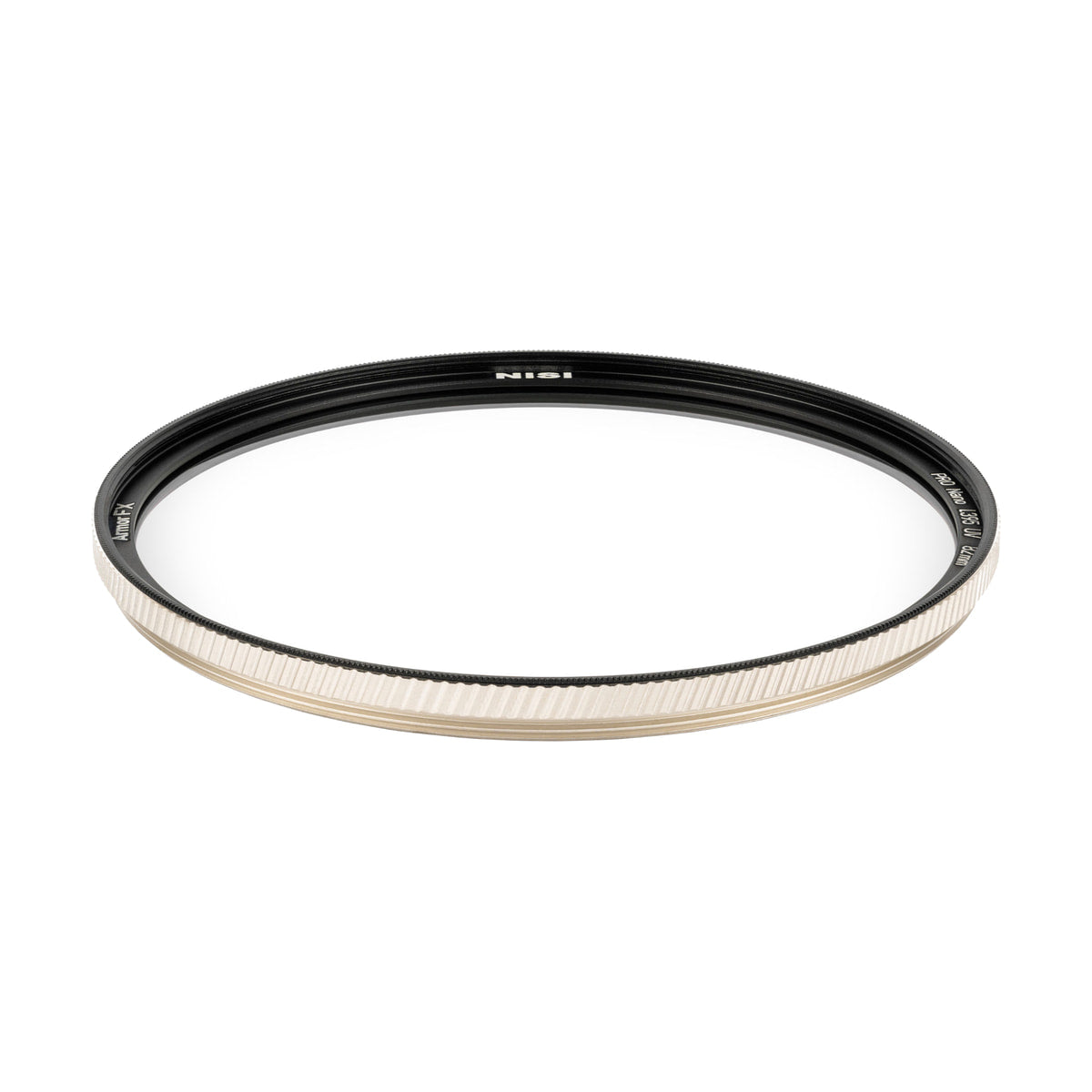 NiSi 77mm Armor FX PRO Nano L395 UV Protection Filter — front filter view view