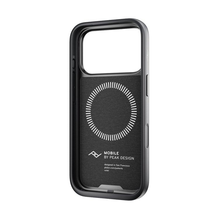 Peak Design Mobile Everyday Fabric Case iPhone 17 Pro - Charcoal — 360 product view frame 10 view