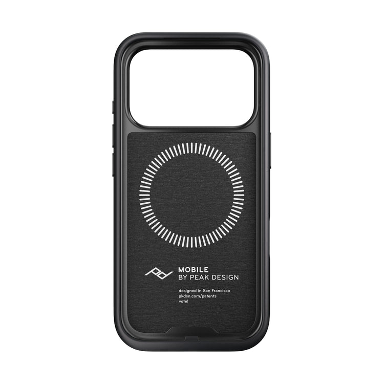 Peak Design Mobile Everyday Fabric Case iPhone 17 Pro - Charcoal — 360 product view frame 12 view