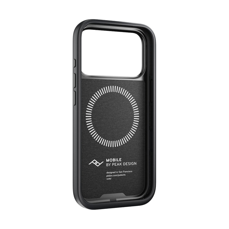 Peak Design Mobile Everyday Fabric Case iPhone 17 Pro - Charcoal — 360 product view frame 14 view