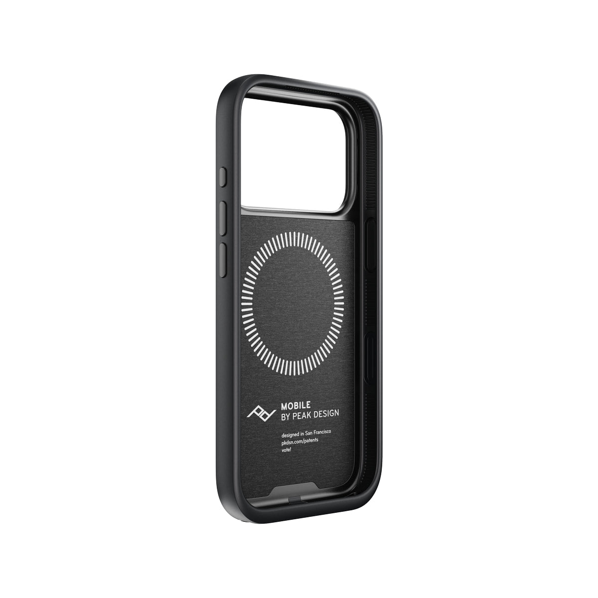 Peak Design Mobile Everyday Fabric Case iPhone 17 Pro - Charcoal — 360 product view frame 15 view