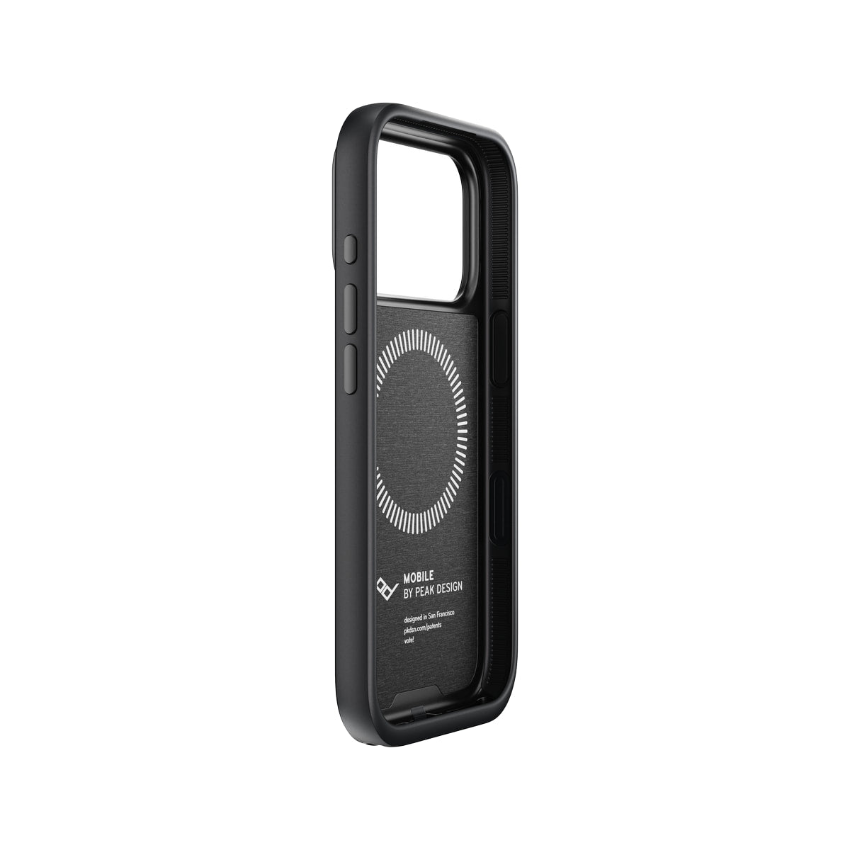 Peak Design Mobile Everyday Fabric Case iPhone 17 Pro - Charcoal — 360 product view frame 16 view