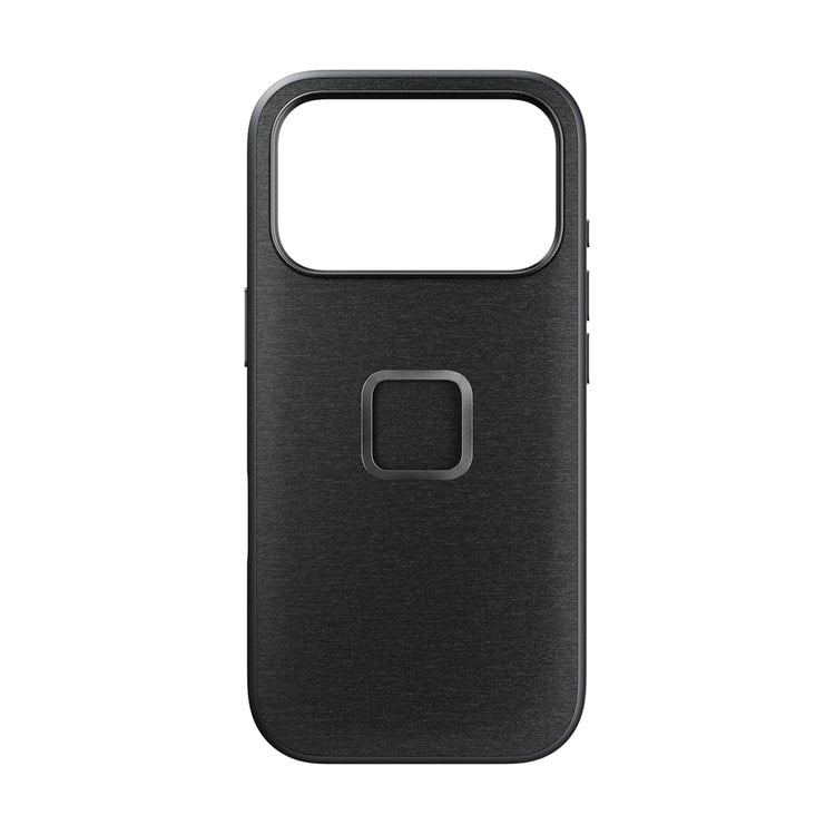 Peak Design Mobile Everyday Fabric Case iPhone 17 Pro - Charcoal — primary product view view