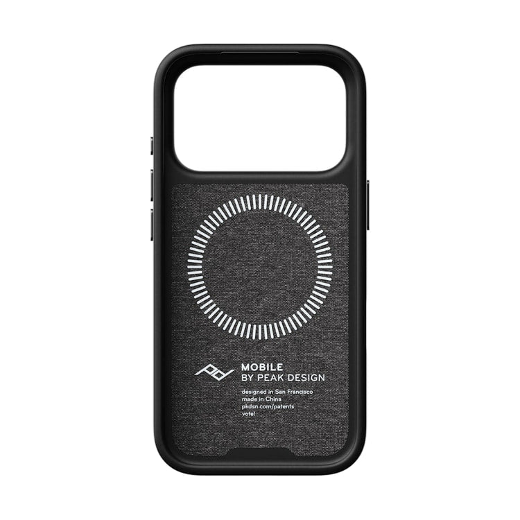 Peak Design Mobile Everyday Slimlink Case iPhone 18 Pro - Charcoal — inside view view