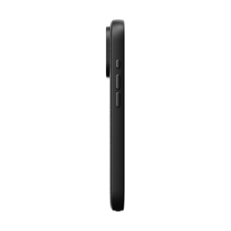 Peak Design Mobile Everyday Slimlink Case iPhone 18 Pro - Charcoal — left side angled view view