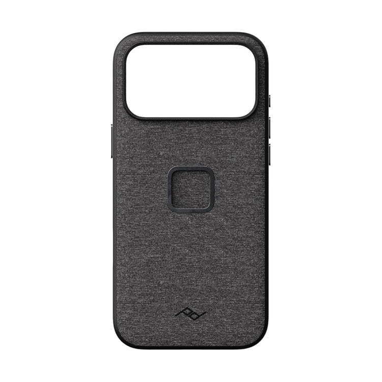 Peak Design Mobile Everyday Slimlink Case iPhone 18 Pro Max - Charcoal — back view view