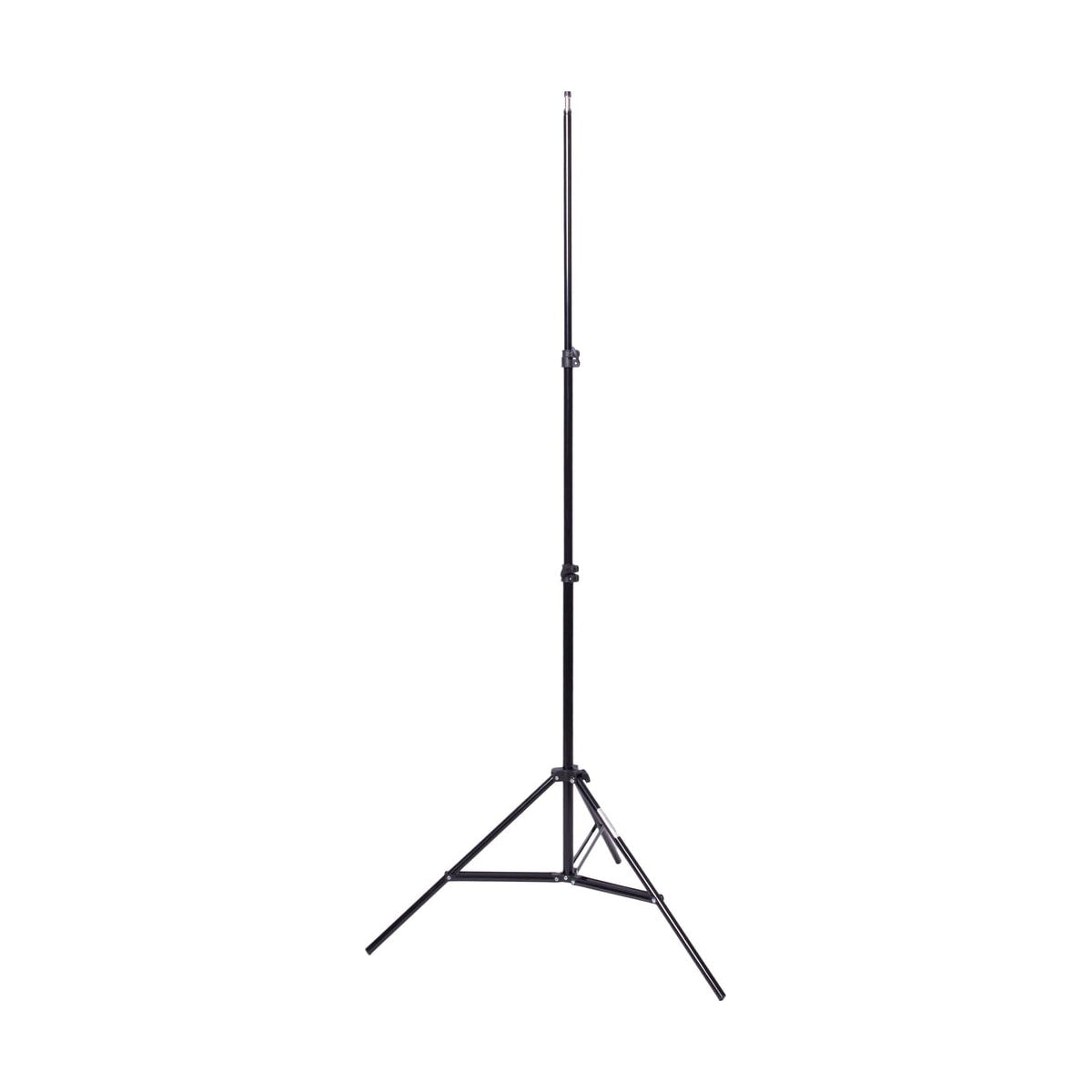 ProMaster LS1(N) Basic Light Stand — front view of extended black light stand view