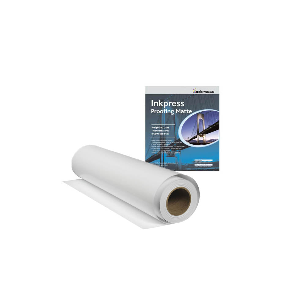 InkPress Proofing Paper Matte 24”x225’ Roll