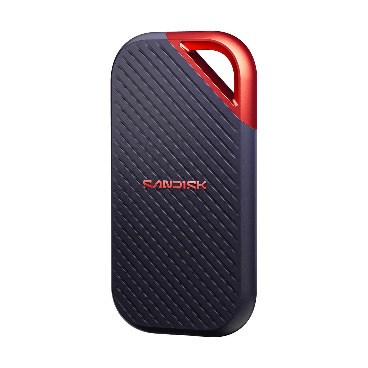 SanDisk 2TB Extreme PRO Portable SSD V3 — front left angle view view