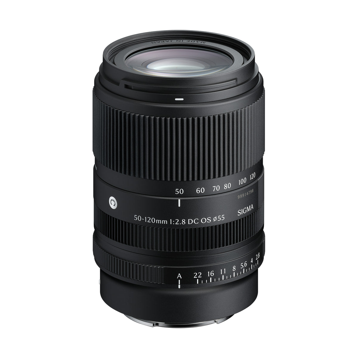 Sigma 50-120mm f/2.8 DC OS Contemporary Lens for Sony E (APS-C) — front view