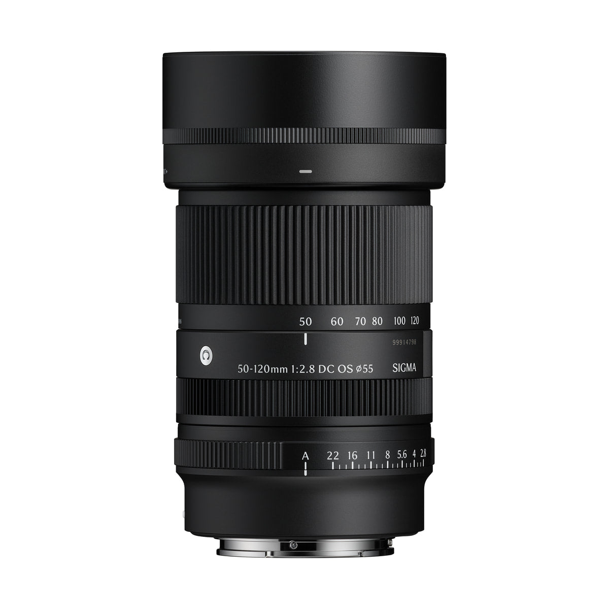 Sigma 50-120mm f/2.8 DC OS Contemporary Lens for Sony E (APS-C) — front view