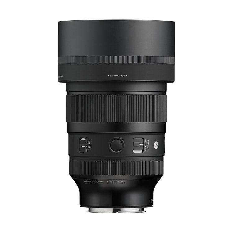 Sigma 85mm f/1.2 Art DG Lens for Leica / Panasonic L-Mount — rear control side view view