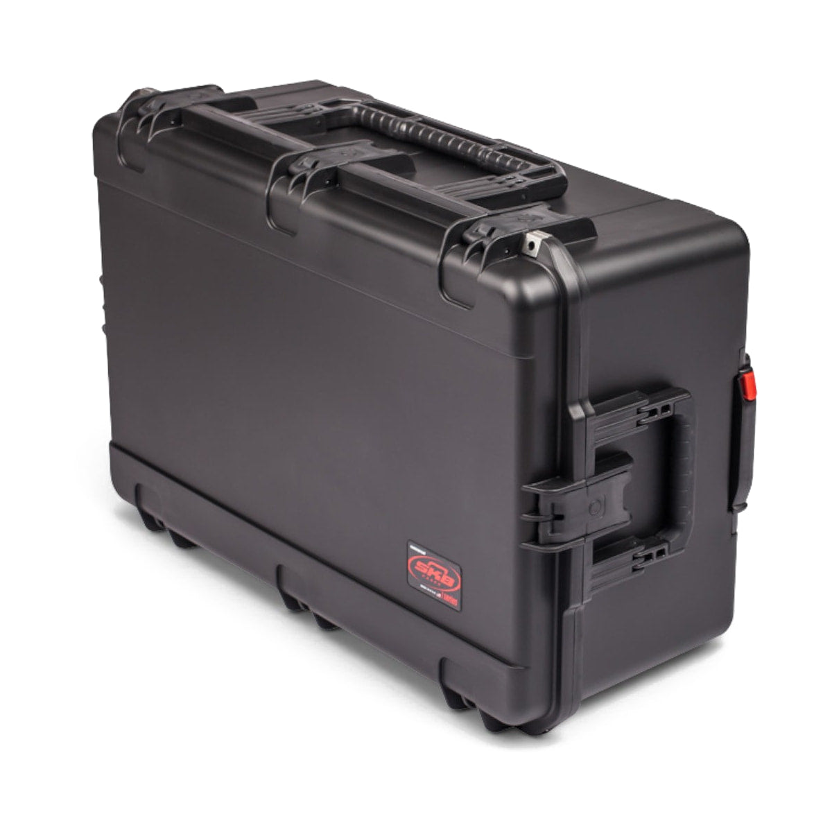 SKB iSeries 2918-10 Rolling Waterproof Case (Cubed Foam) — closed rear three quarter view view