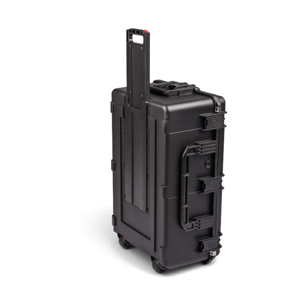 SKB iSeries 2918-10 Rolling Waterproof Case (Cubed Foam) — upright rolling case with extended handle view