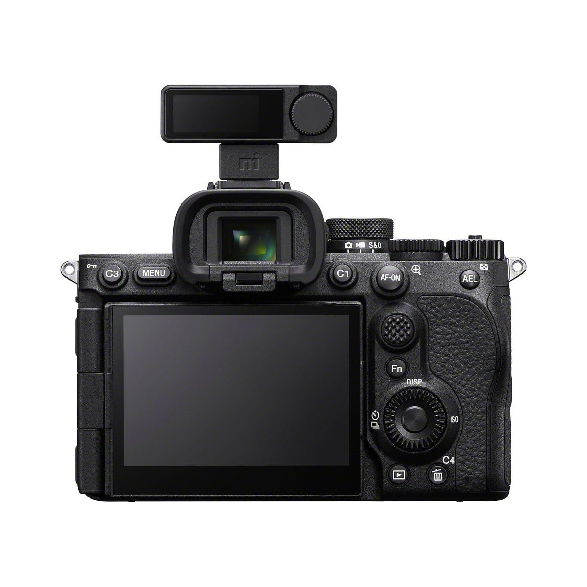 Sony ECM-W5 Wireless Microphone Kit — rear view