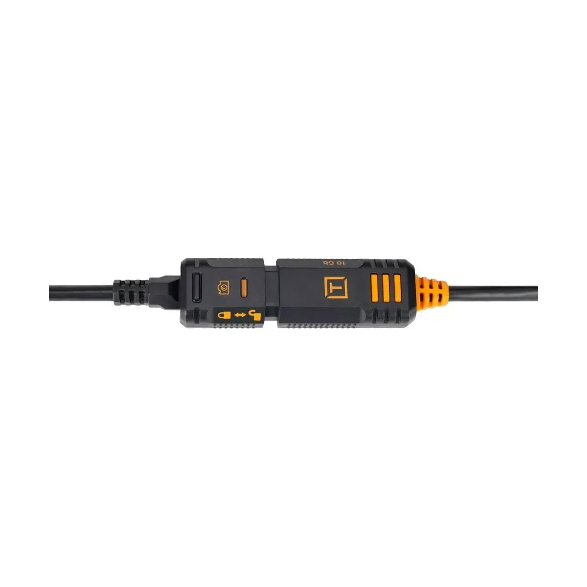 TetherPro Optima 10G USB-C TetherBoost Locking Extension Cable, 16’ Black — view 3 view