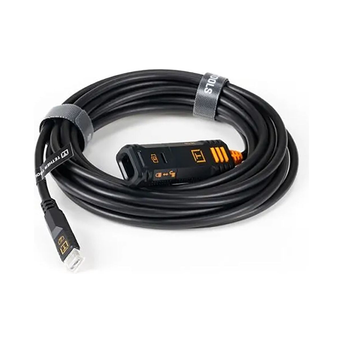 TetherPro Optima 10G USB-C TetherBoost Locking Extension Cable, 16’ Black — view 4 view