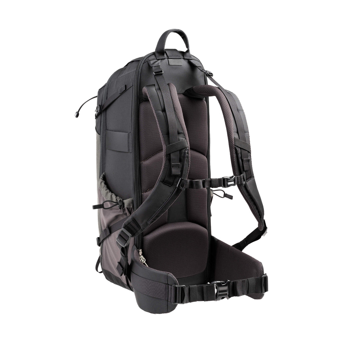 Think Tank BackLight Long Lens Backpack — back harness detail view