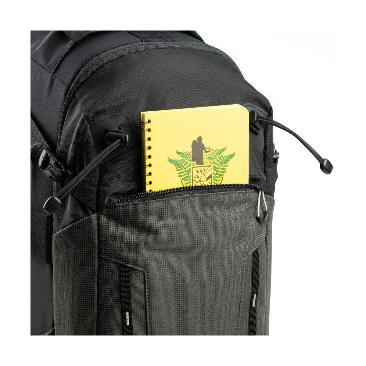 Think Tank BackLight Long Lens Backpack — outer front pocket detail view