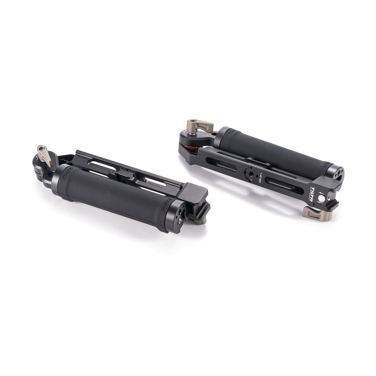 Tilta Dual Handle Bracket for DJI Ronin — folded dual handle bracket on white background view
