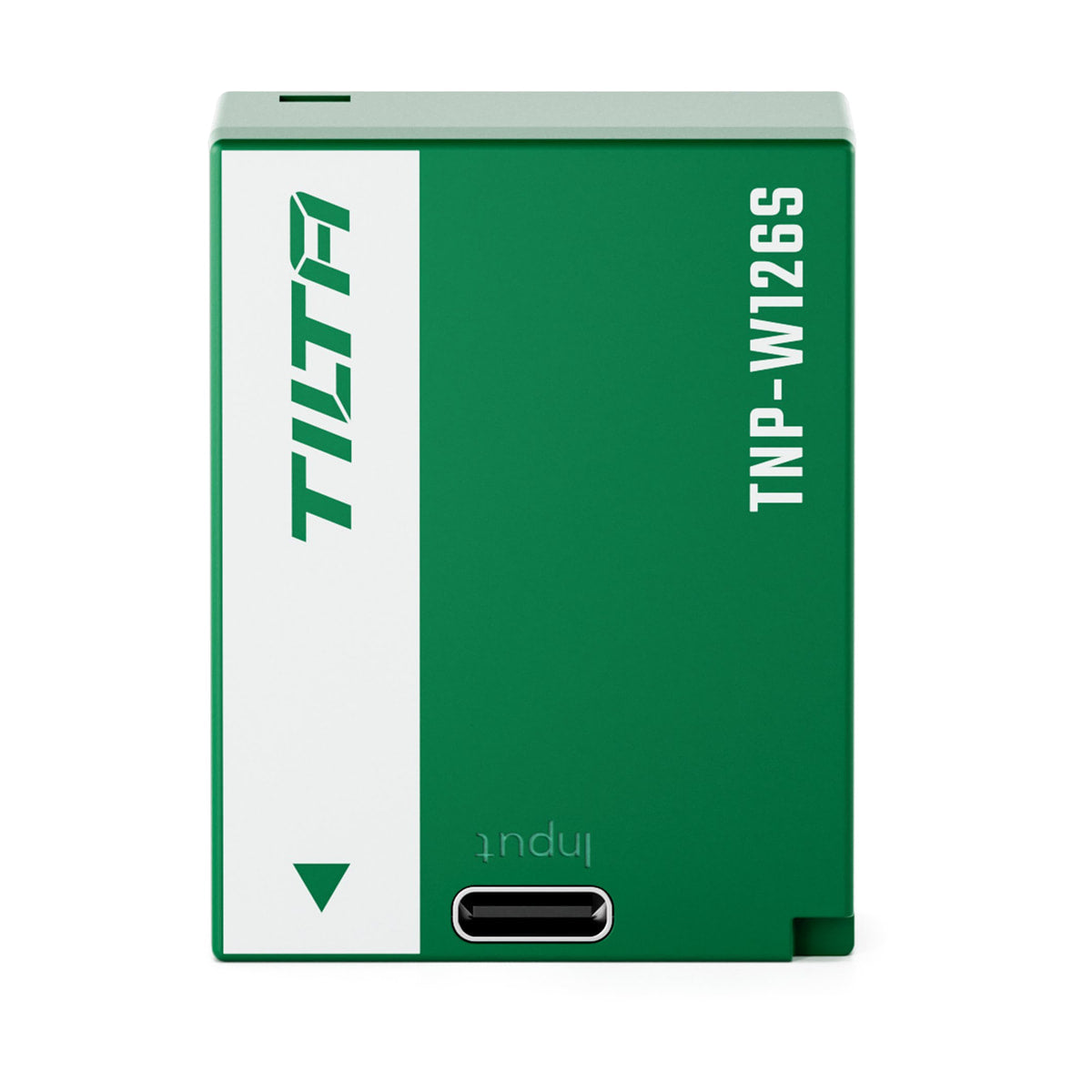 Tilta NP-W126S Battery with USB-C Charging (1050mAh) — front usb c port close view view