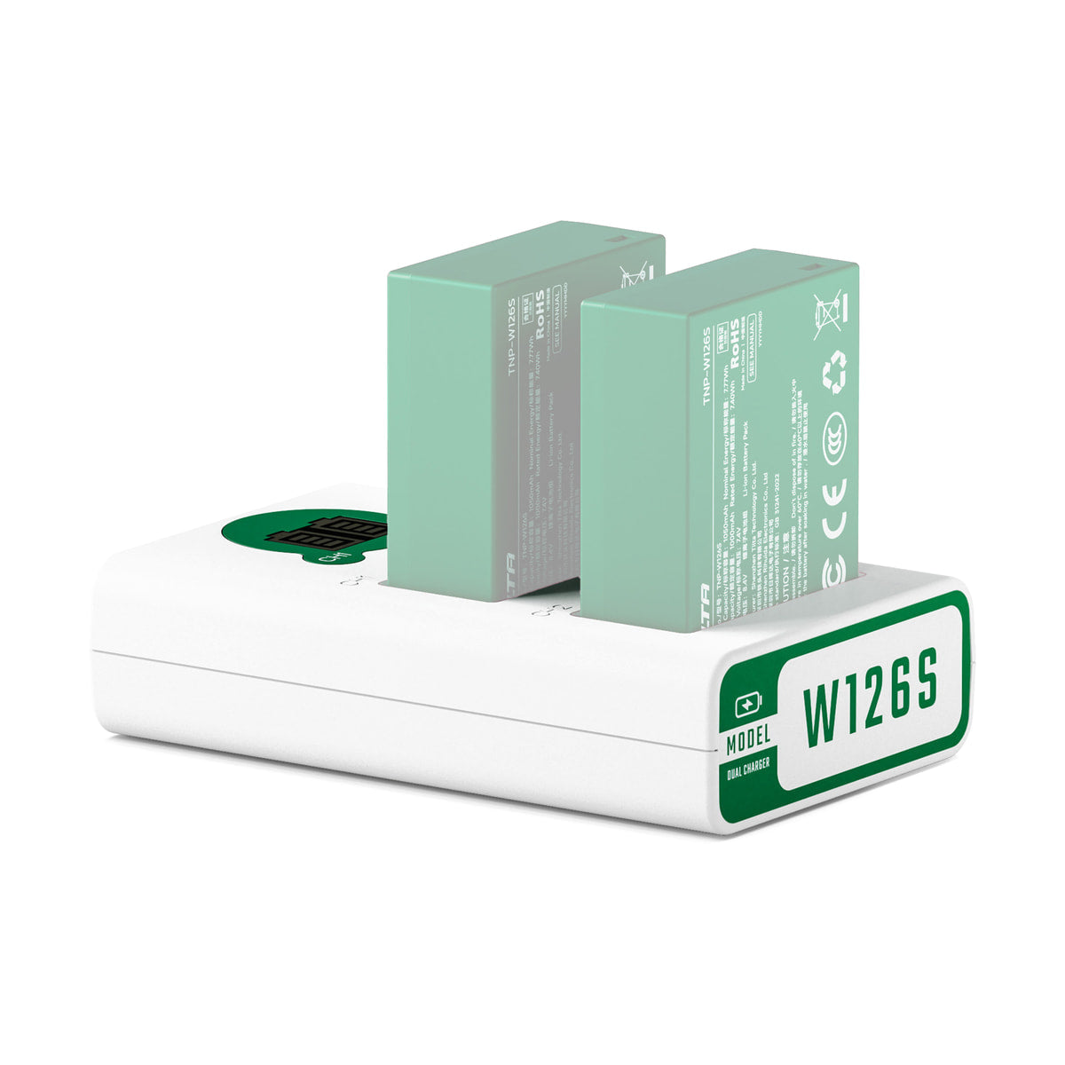 Tilta NP-W126S Kit with 2 Batteries and 2-Bay USB Charger — manufacturer gallery view 7 view