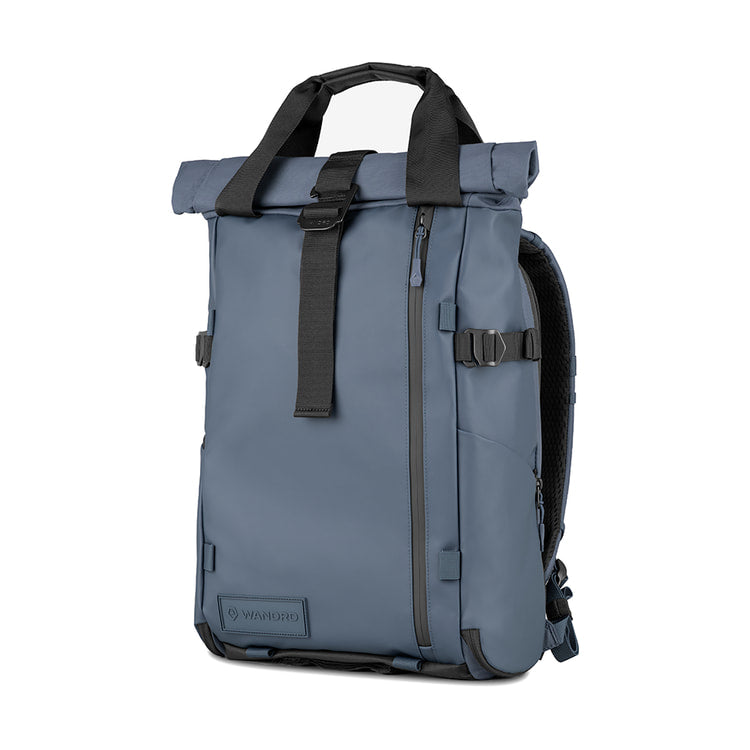 WANDRD PRVKE 21 V4 Backpack w/Photo Bundle (Aegean Blue) — front angled view view
