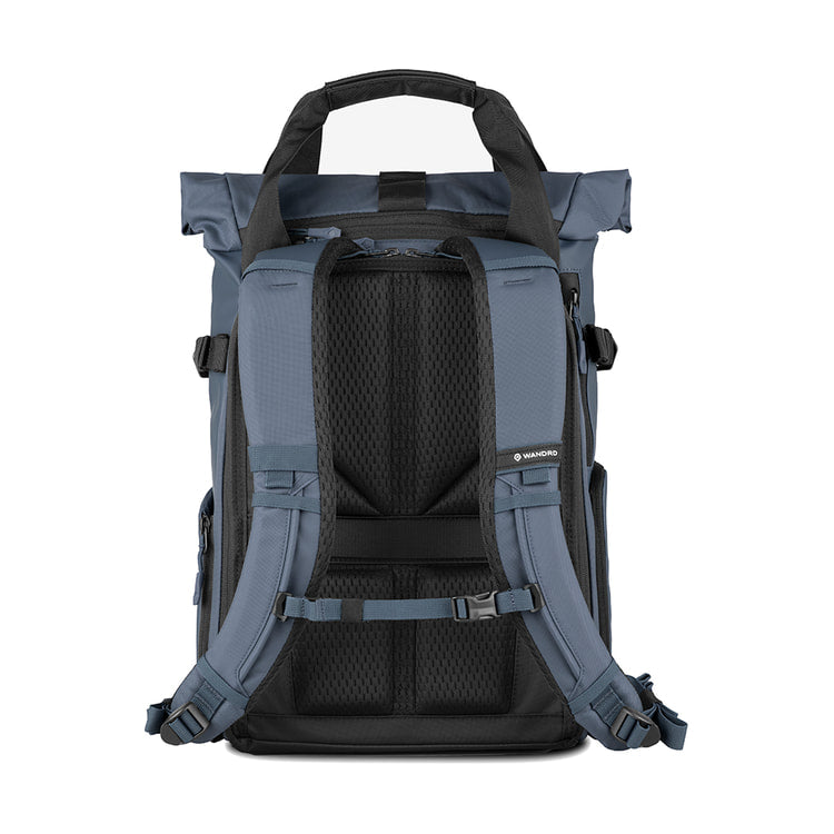 WANDRD PRVKE 21 V4 Backpack w/Photo Bundle (Aegean Blue) — rear view view