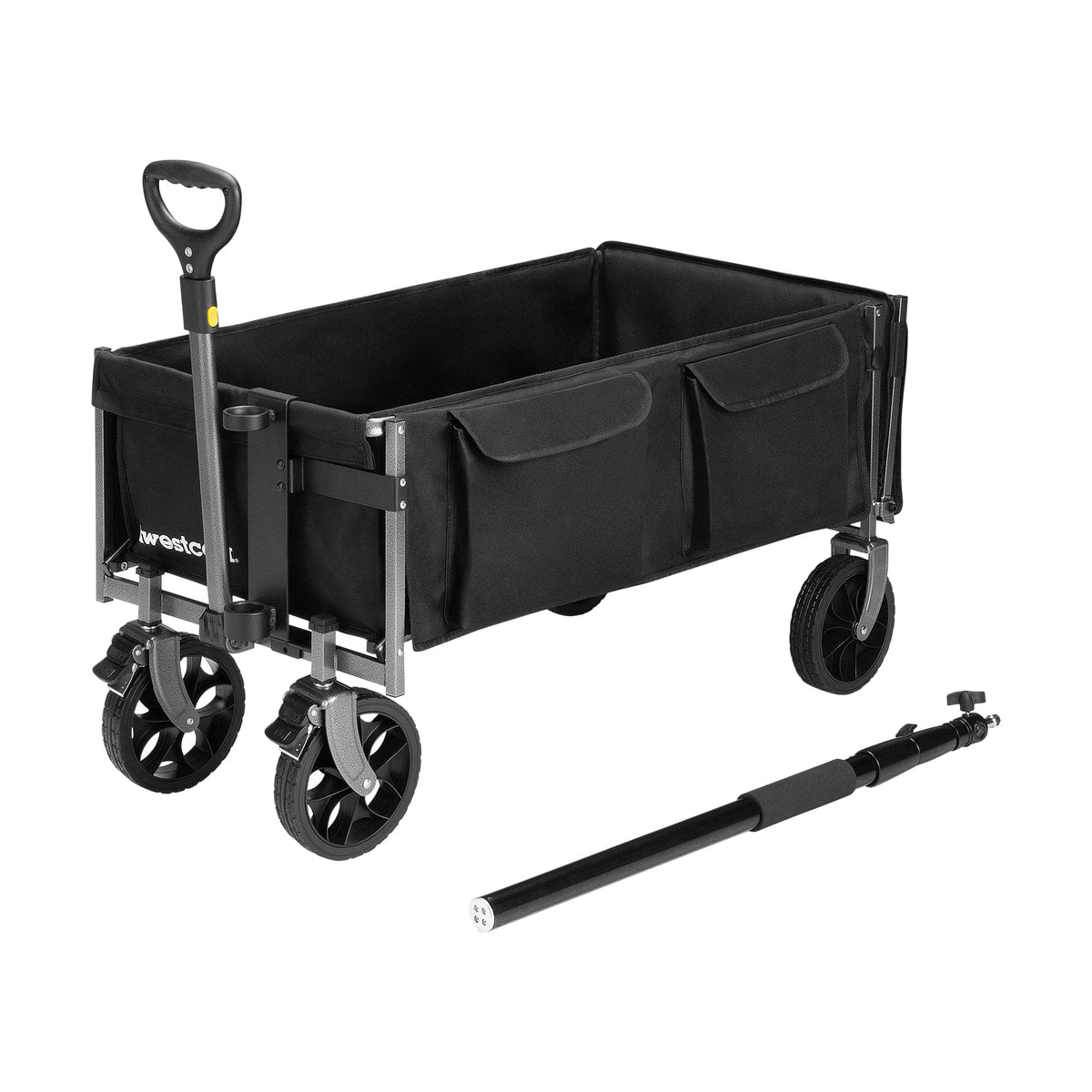 Westcott Photography Wagon — empty wagon with included boom pole view