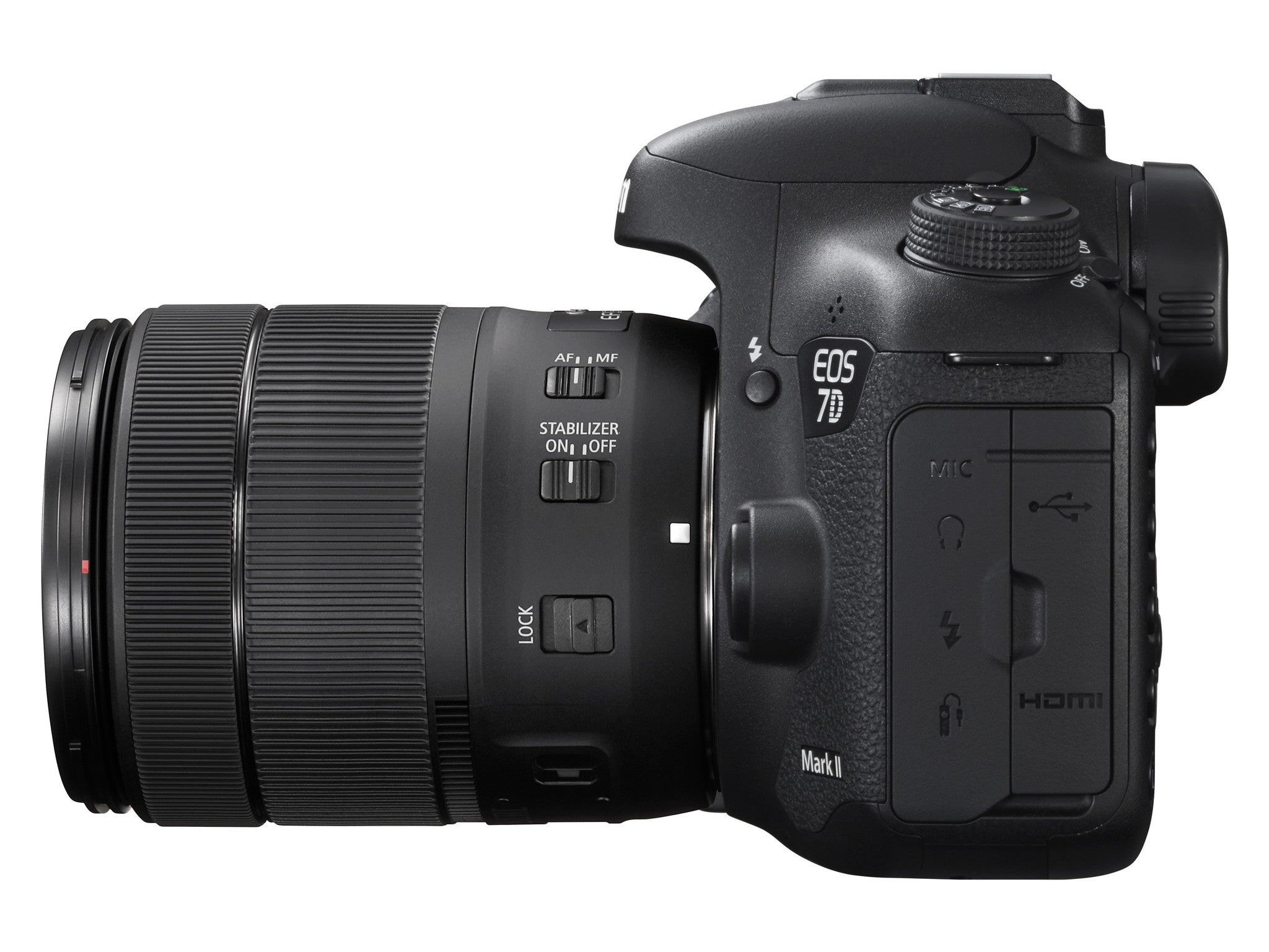 Canon EOS 7D Mark II EF-S 18-135mm f/3.5-5.6 IS USM Digital SLR Camera Wi-Fi Adapter Kit, camera dslr cameras, Canon - Pictureline  - 2