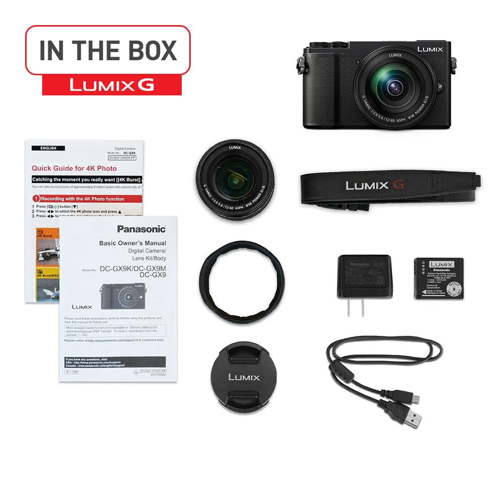 K-S-Trade Housse pour Panasonic Lumix DC-GX9 Compatible avec Panasonic K-S-Trade Housse pour Panasonic Lumix DC-GX9 Compatible avec Panasonic
