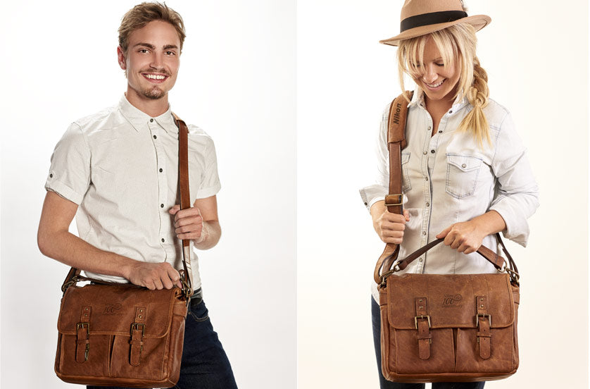 Nikon 100th Anniversary ONA Premium Leather Messenger Bag