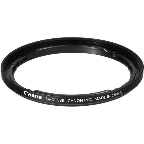 Canon FA-DC58E Filter Adapter for G1X Mark II, lenses filter adapters, Canon - Pictureline 