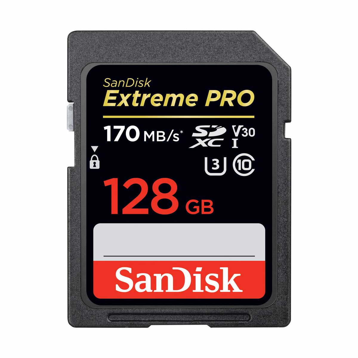 SanDisk 128GB Extreme PRO UHS-I SDXC Memory Card 170 MB/s